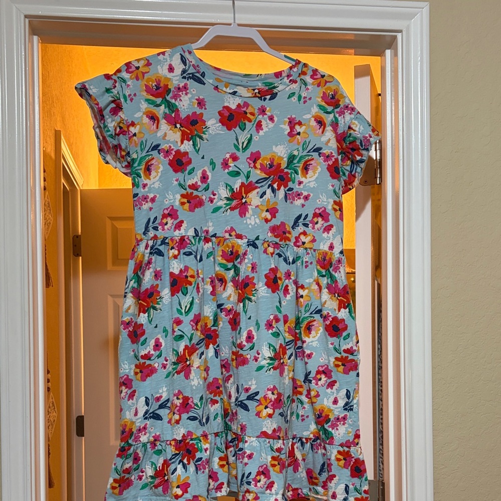 Floral Midi Dress - Multicolor